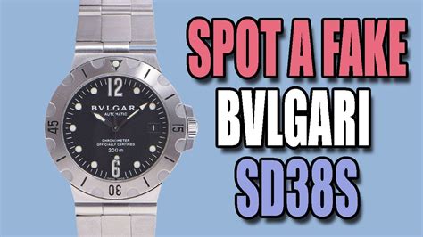 bvlgari watch fake vs real|bulgari watch.